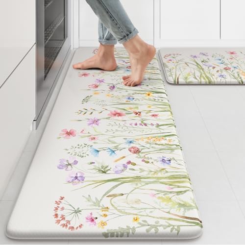 Floral Kitchen Mats