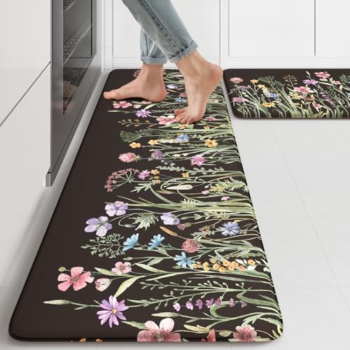 Floral Kitchen Mats