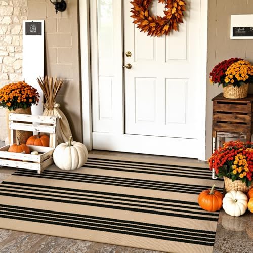 Outdoor Rug Front Door Mat Fall Porch Rug Doormat Entrance…